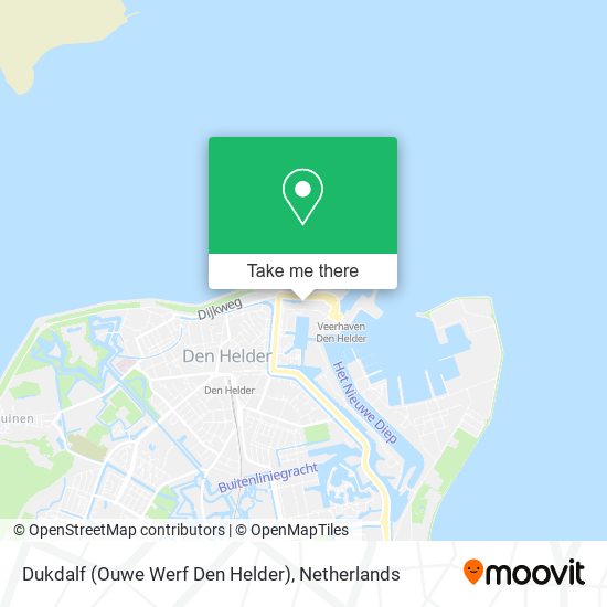 Dukdalf (Ouwe Werf Den Helder) map