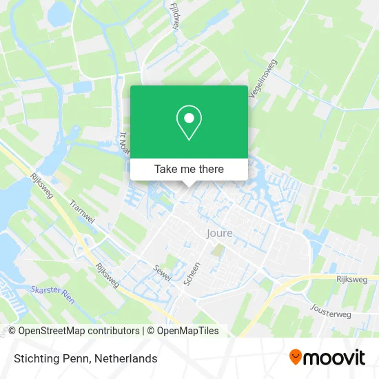 Stichting Penn map