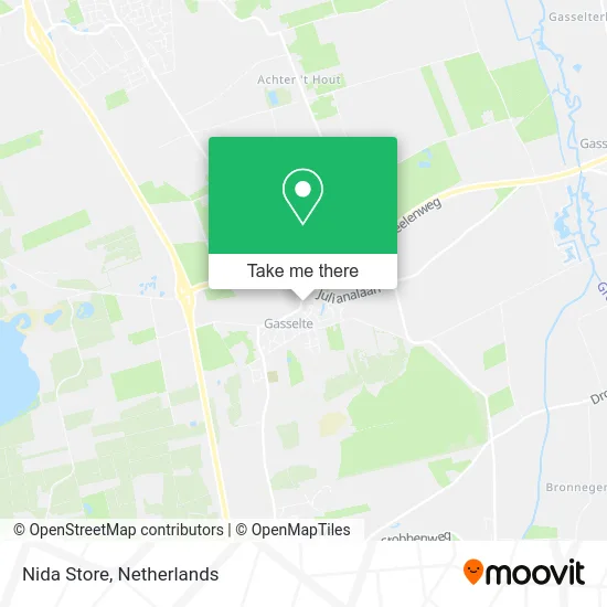 Nida Store map