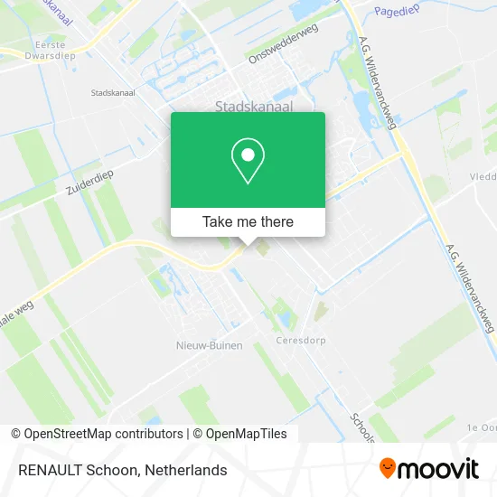 RENAULT Schoon map