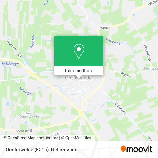 Oosterwolde (F515) map