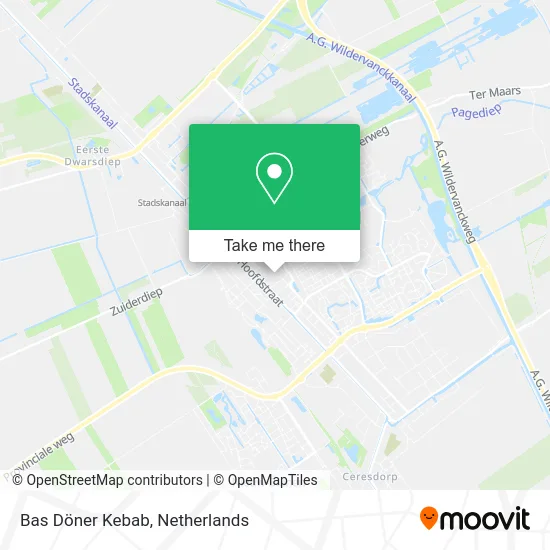 Bas Döner Kebab map