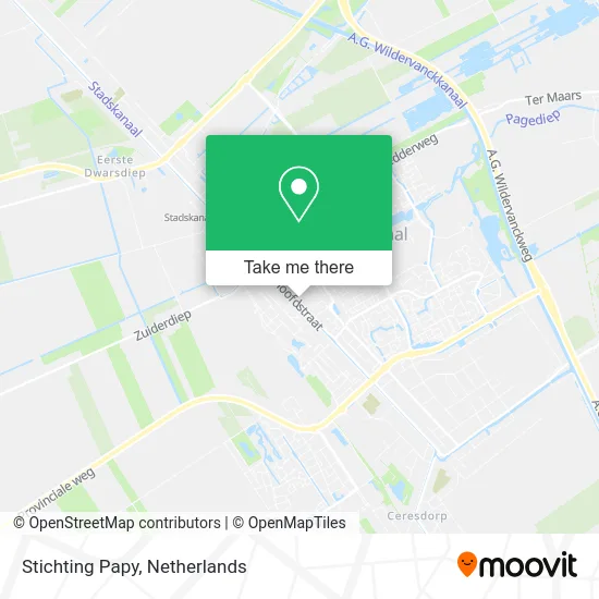 Stichting Papy map