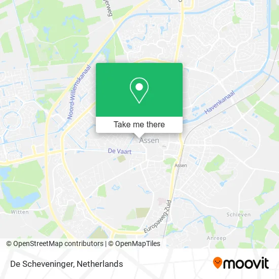 De Scheveninger map