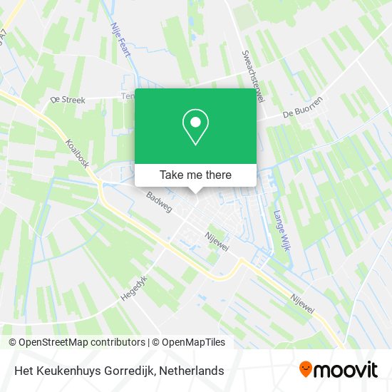 Het Keukenhuys Gorredijk map