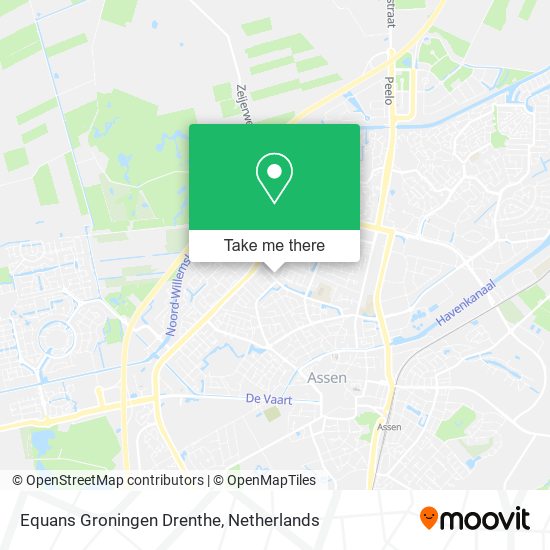 Equans Groningen Drenthe map