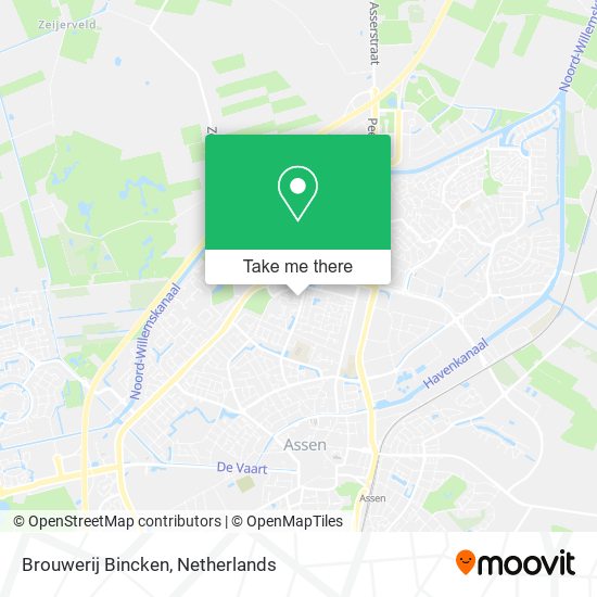 Brouwerij Bincken map