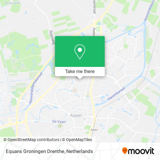 Equans Groningen Drenthe map