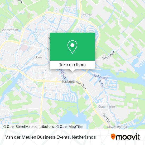 Van der Meulen Business Events map