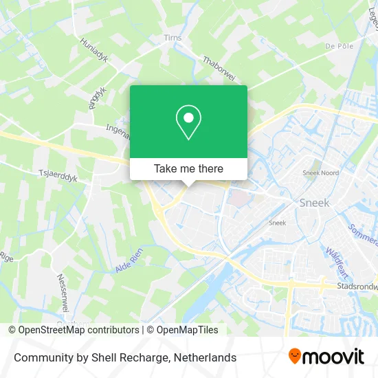 Community by Shell Recharge map