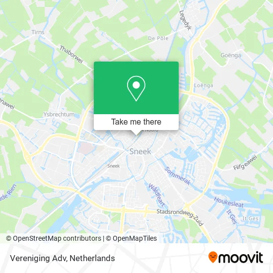 Vereniging Adv map