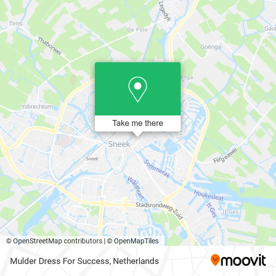 Mulder Dress For Success map