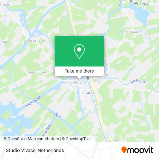 Studio Vivace map