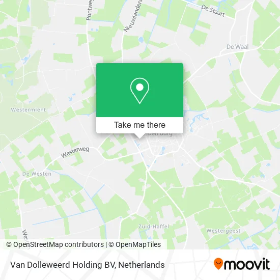 Van Dolleweerd Holding BV map