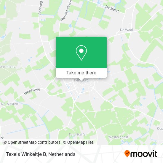 Texels Winkeltje B map