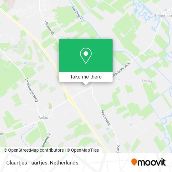 Claartjes Taartjes map