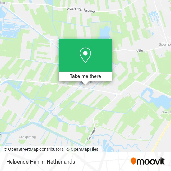 Helpende Han in map