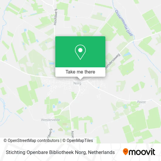 Stichting Openbare Bibliotheek Norg map