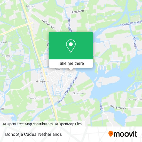 Bohootje Cadea map