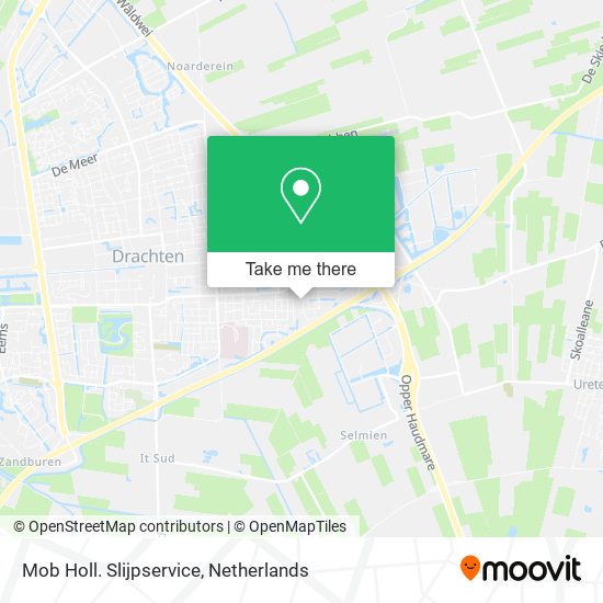 Mob Holl. Slijpservice map