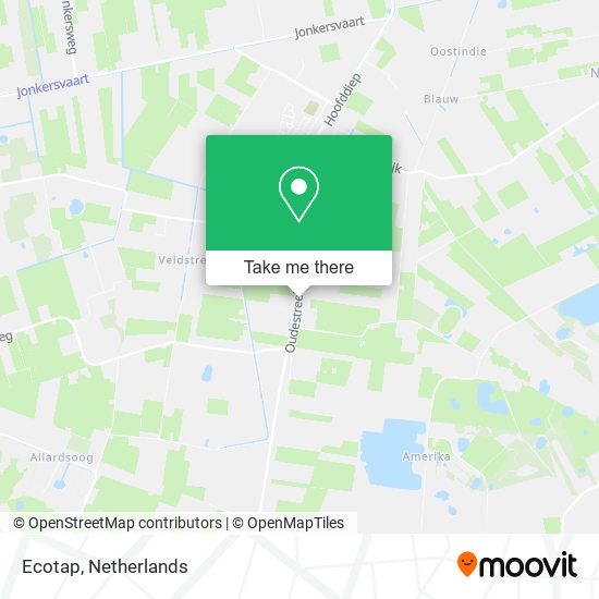 Ecotap map