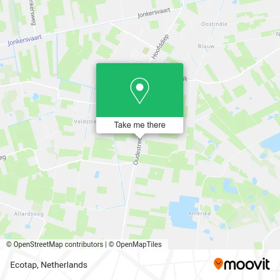 Ecotap map