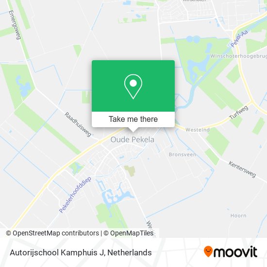 Autorijschool Kamphuis J map