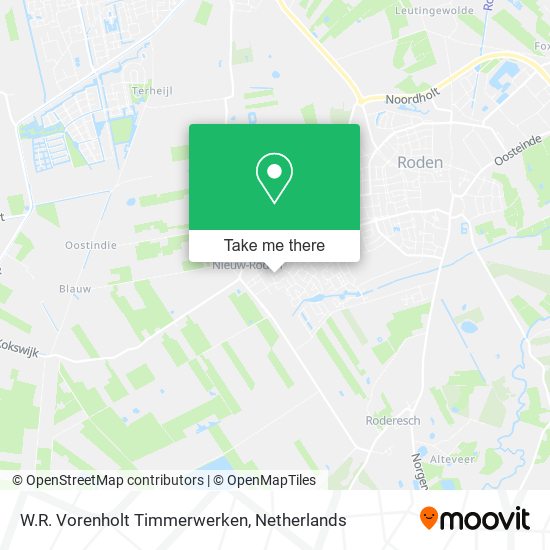 W.R. Vorenholt Timmerwerken map