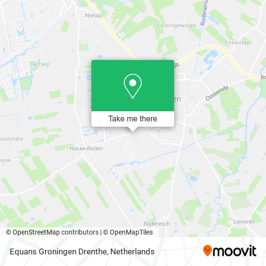 Equans Groningen Drenthe map
