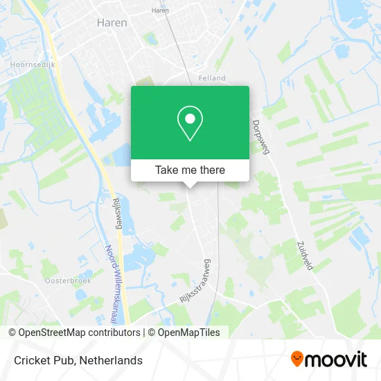 Cricket Pub map