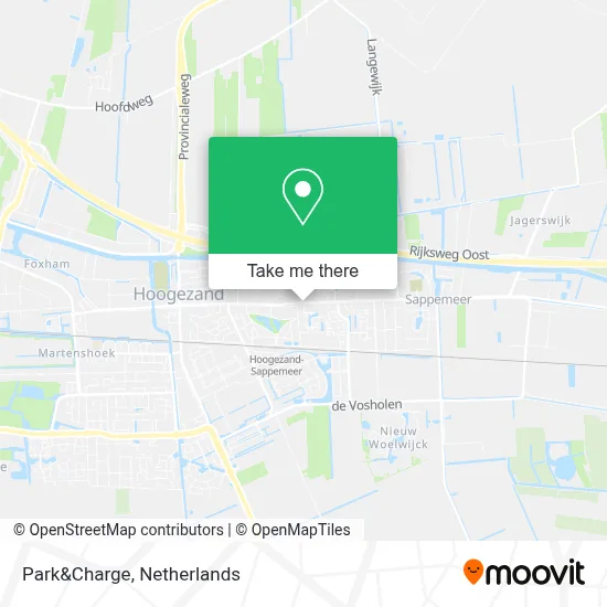 Park&Charge map