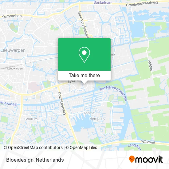 Bloeidesign map
