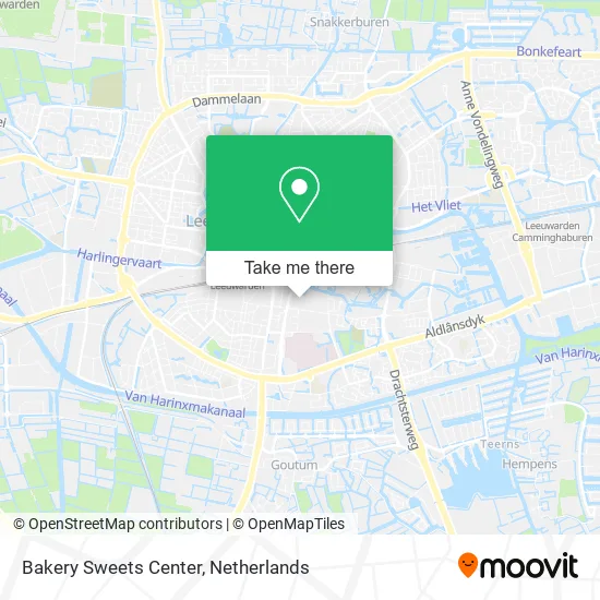 Bakery Sweets Center map