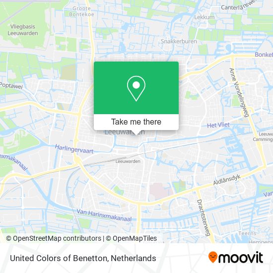 United Colors of Benetton map