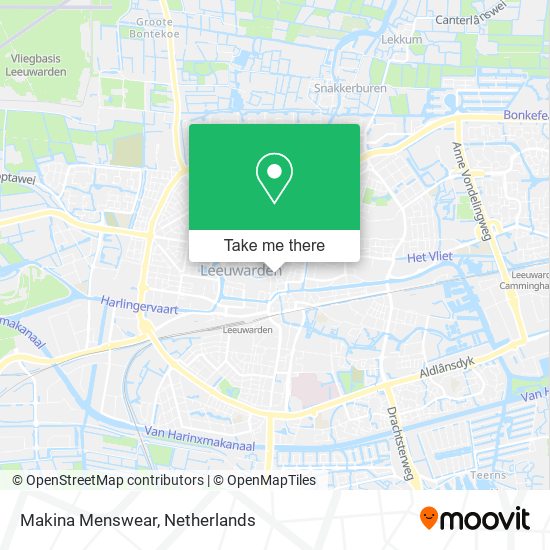Makina Menswear map