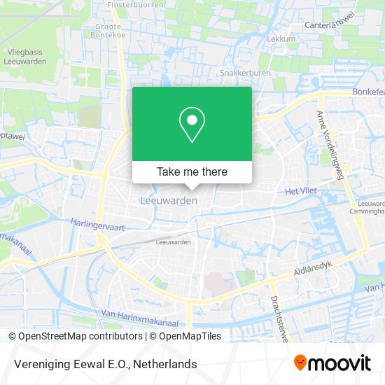 Vereniging Eewal E.O. map
