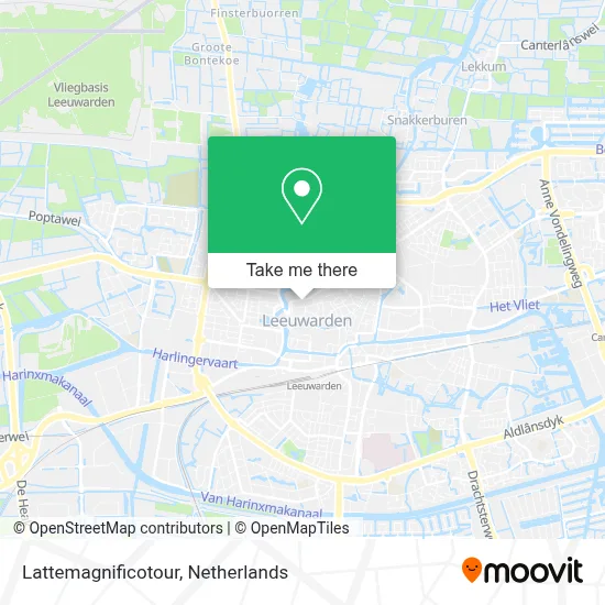 Lattemagnificotour map