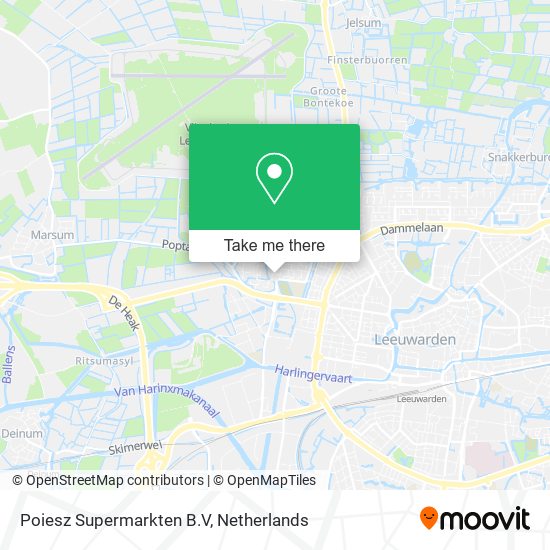 Poiesz Supermarkten B.V map
