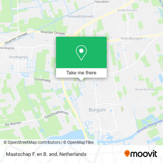 Maatschap F. en B. and map