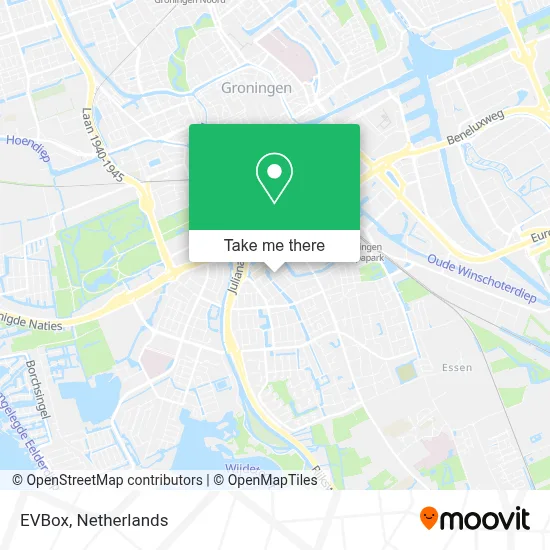 EVBox map