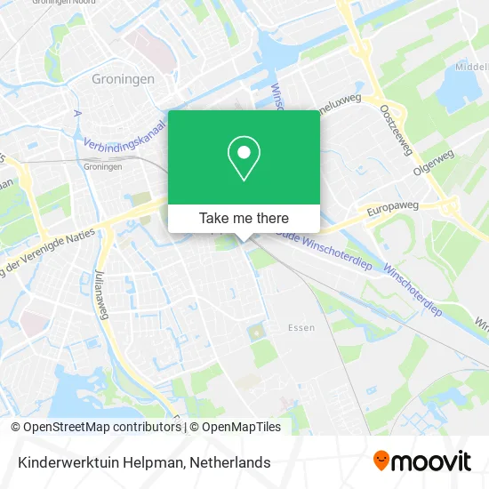 Kinderwerktuin Helpman map