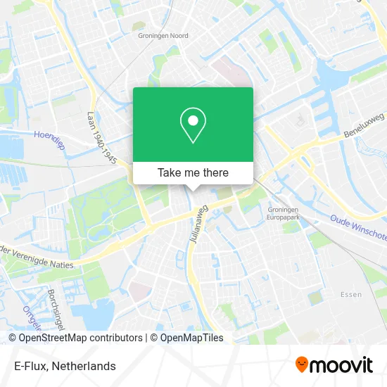 E-Flux map