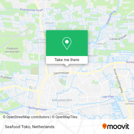 Seafood Toko map