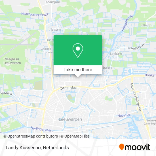Landy Kussenho map