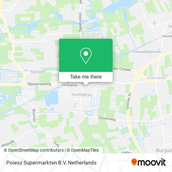 Poiesz Supermarkten B.V map