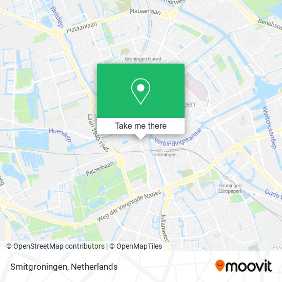 Smitgroningen map