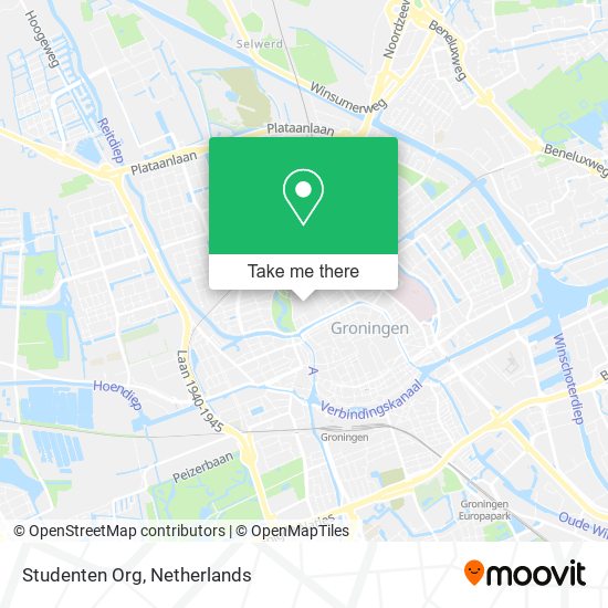 Studenten Org map