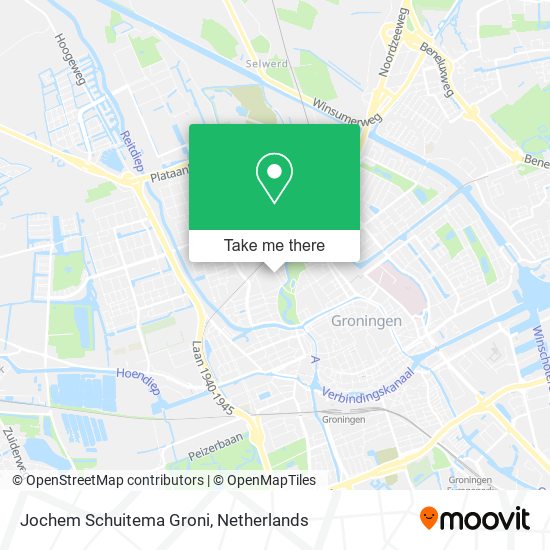 Jochem Schuitema Groni map