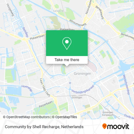 Community by Shell Recharge map