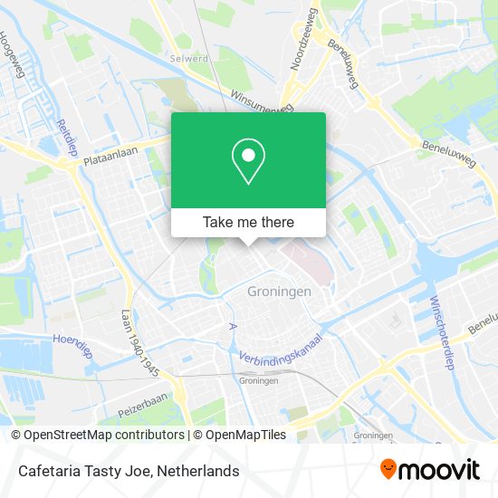 Cafetaria Tasty Joe map